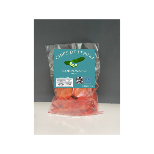 Chips de pepino adobado