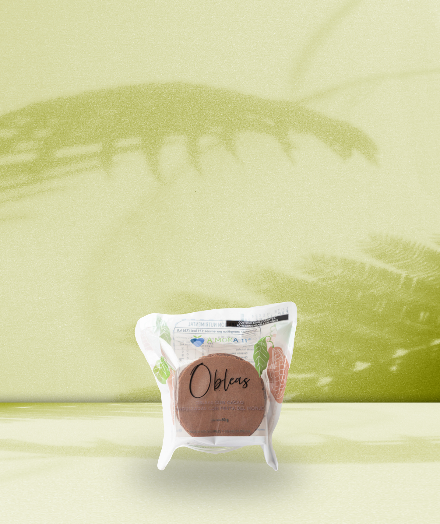 Obleas AMORATI de cacao