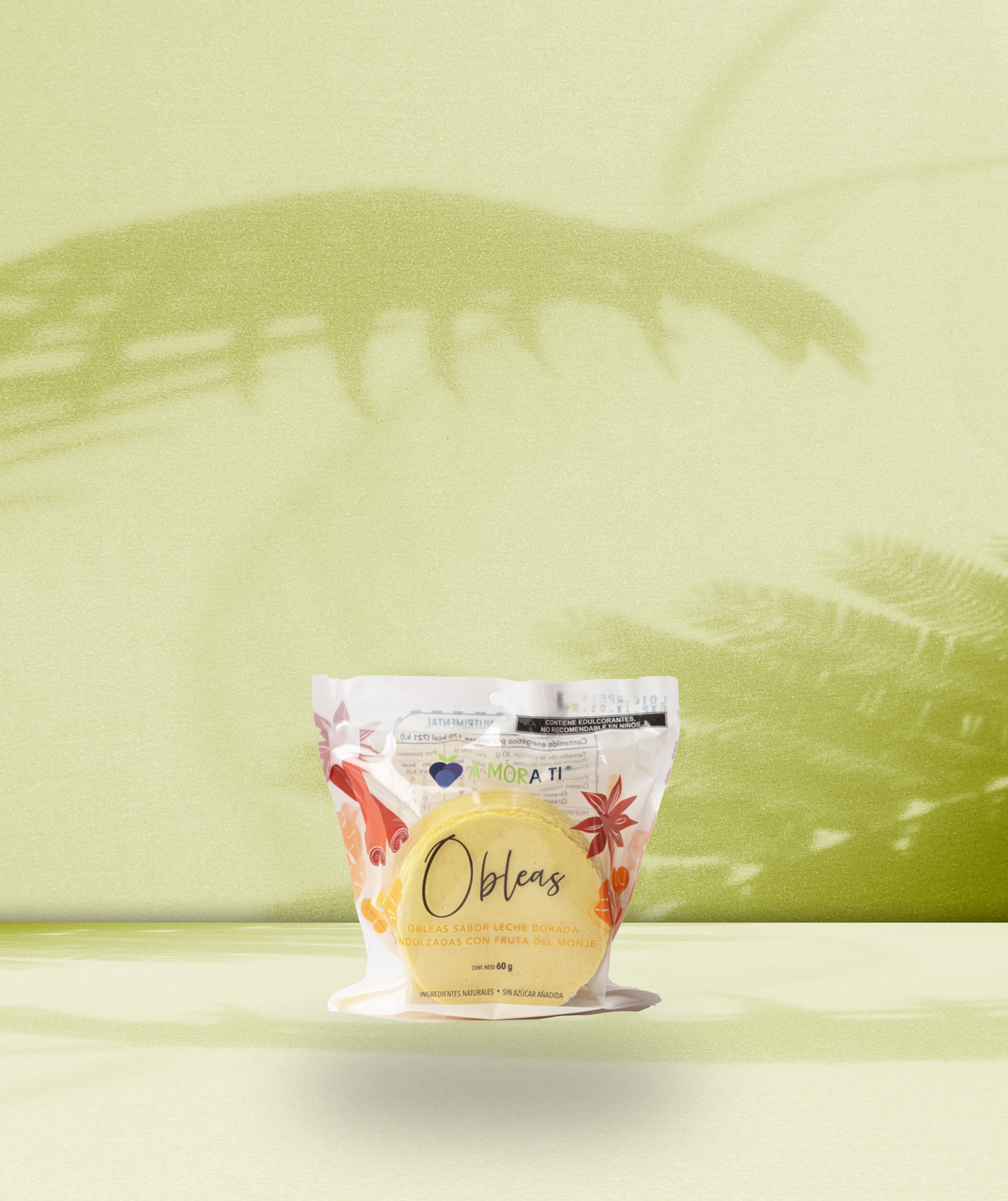 Obleas AMORATI leche dorada