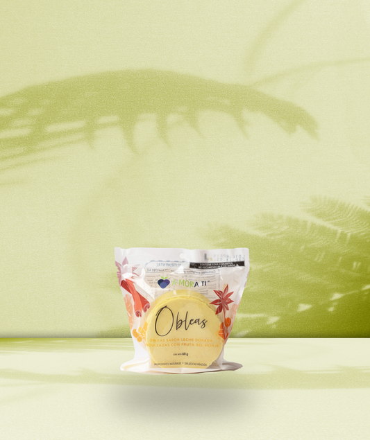 Obleas AMORATI leche dorada